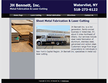 Tablet Screenshot of jhb-laser-cutting.com